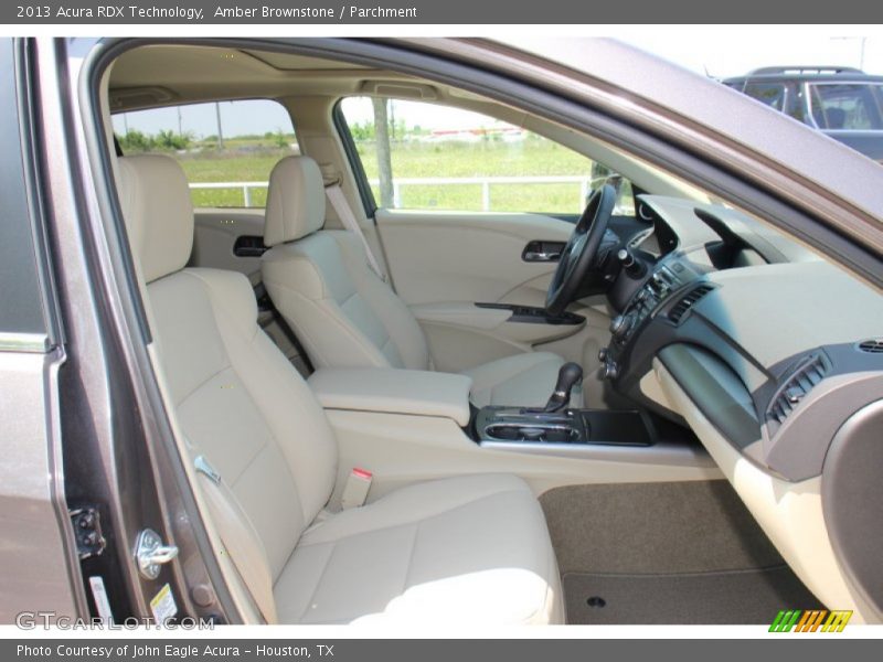 Amber Brownstone / Parchment 2013 Acura RDX Technology