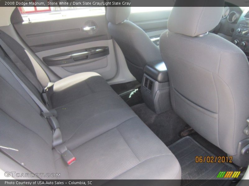 Stone White / Dark Slate Gray/Light Slate Gray 2008 Dodge Magnum