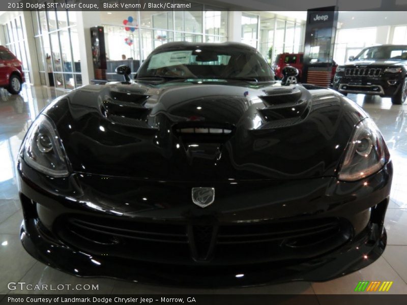Black Venom / Black/Caramel 2013 Dodge SRT Viper Coupe