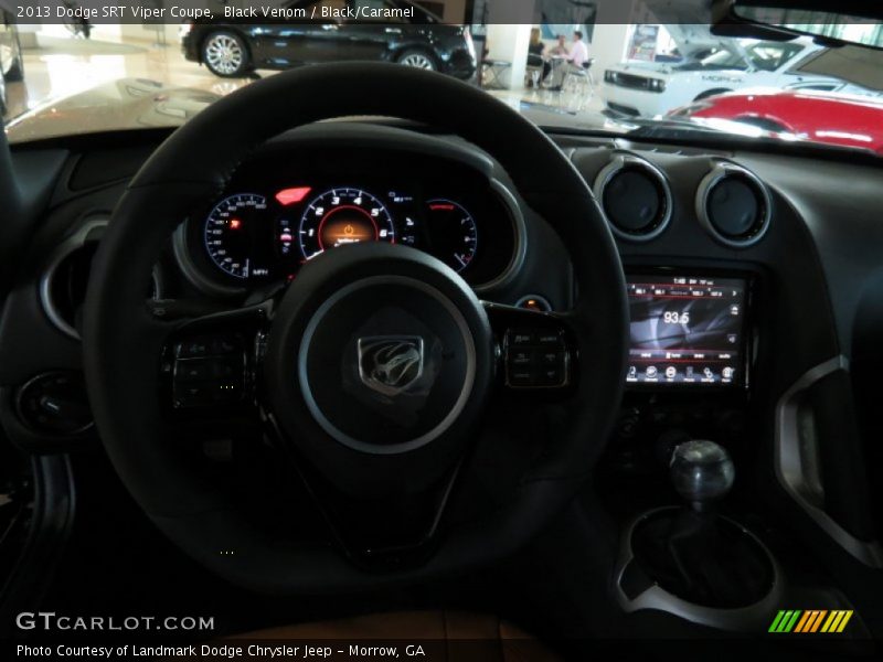 Black Venom / Black/Caramel 2013 Dodge SRT Viper Coupe