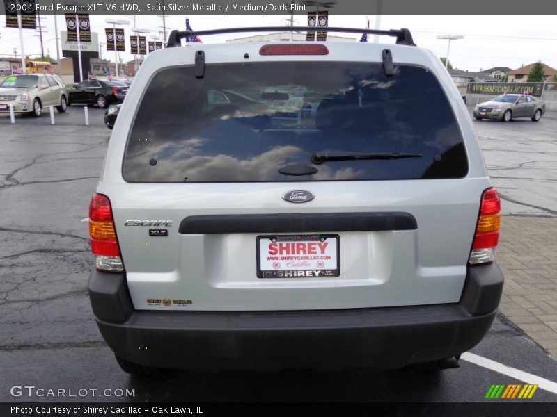 Satin Silver Metallic / Medium/Dark Flint 2004 Ford Escape XLT V6 4WD