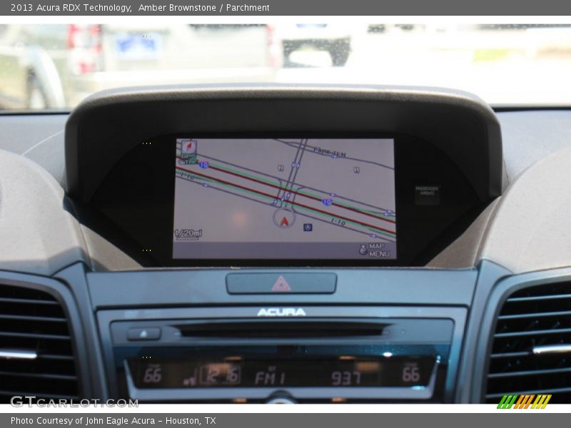 Amber Brownstone / Parchment 2013 Acura RDX Technology