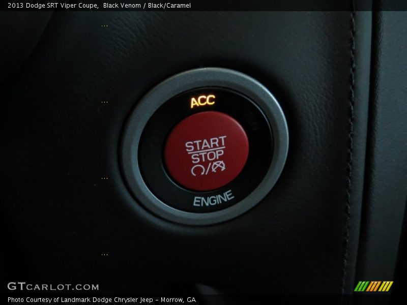 Controls of 2013 SRT Viper Coupe