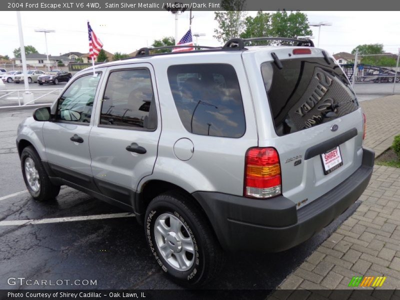 Satin Silver Metallic / Medium/Dark Flint 2004 Ford Escape XLT V6 4WD