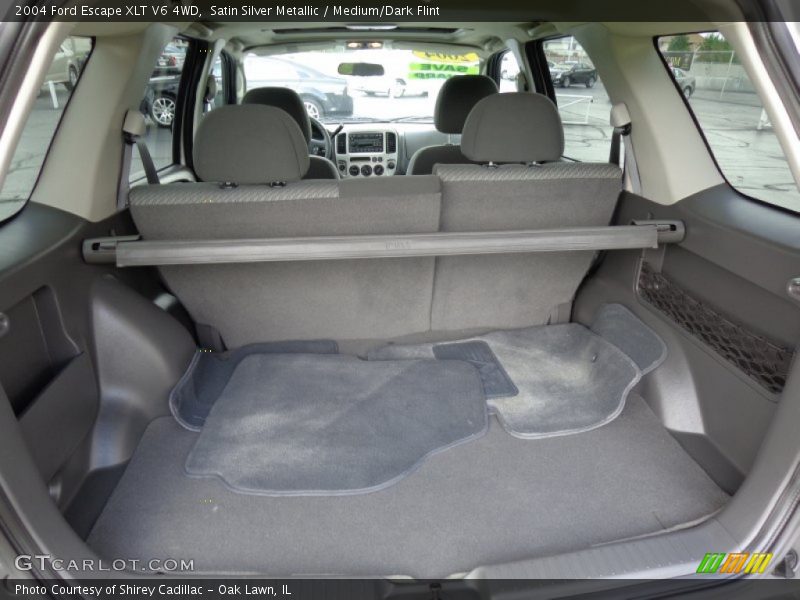 Satin Silver Metallic / Medium/Dark Flint 2004 Ford Escape XLT V6 4WD