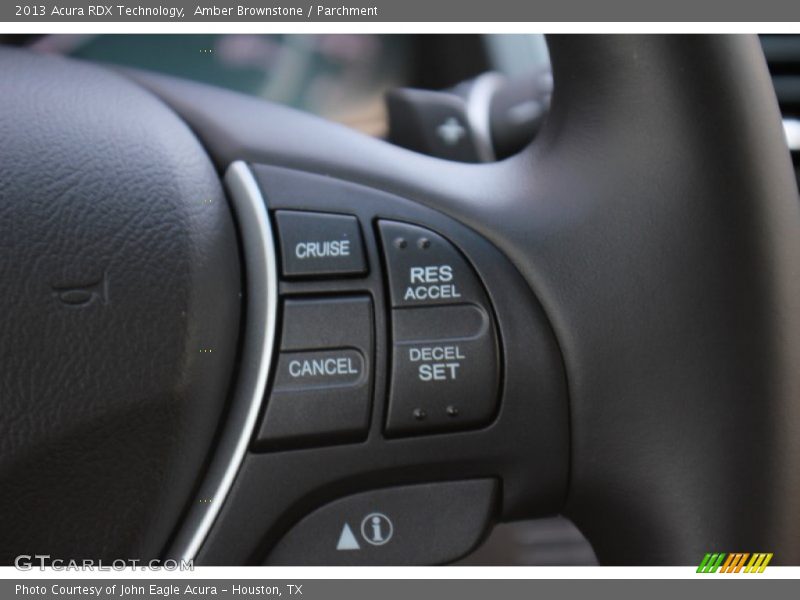 Amber Brownstone / Parchment 2013 Acura RDX Technology