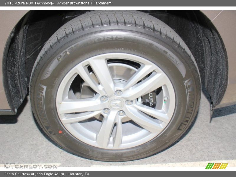 Amber Brownstone / Parchment 2013 Acura RDX Technology