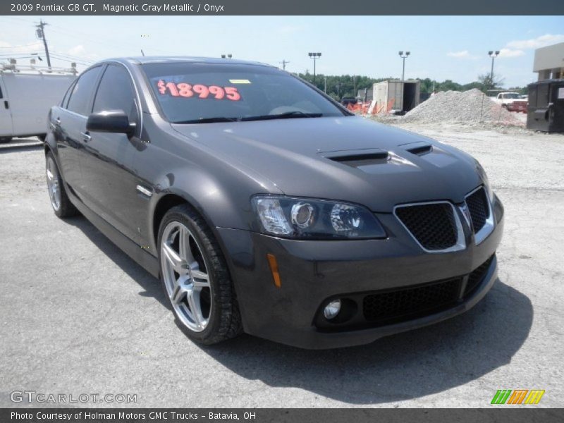 Magnetic Gray Metallic / Onyx 2009 Pontiac G8 GT