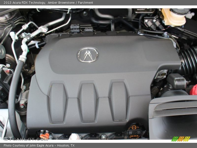 Amber Brownstone / Parchment 2013 Acura RDX Technology