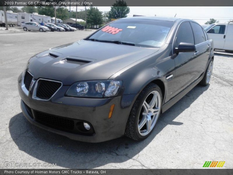 Magnetic Gray Metallic / Onyx 2009 Pontiac G8 GT