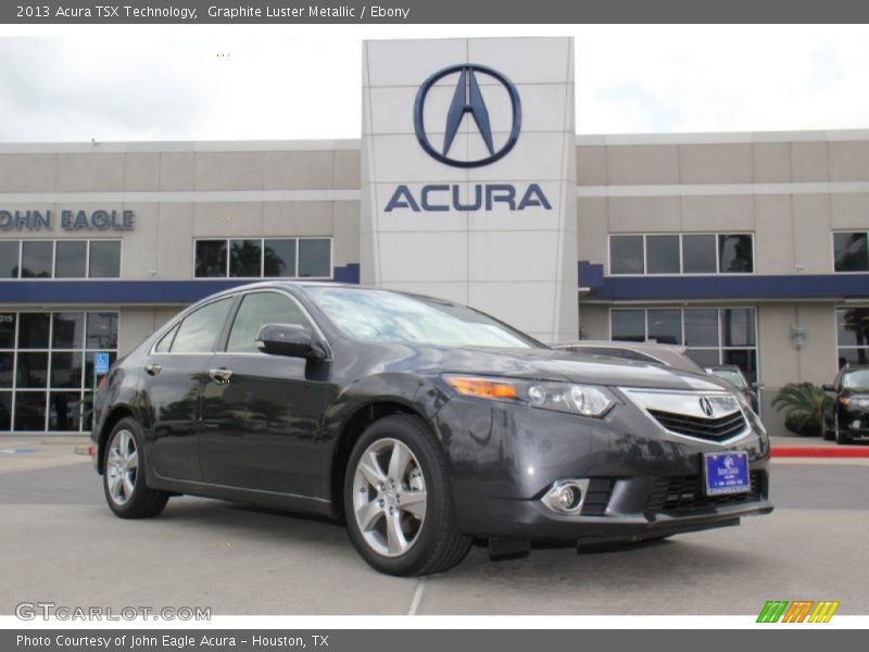 Graphite Luster Metallic / Ebony 2013 Acura TSX Technology