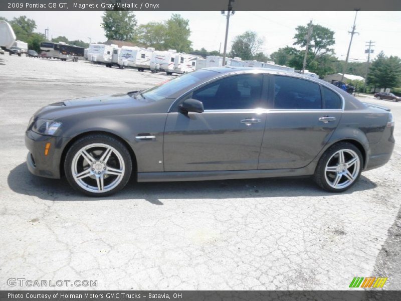 Magnetic Gray Metallic / Onyx 2009 Pontiac G8 GT