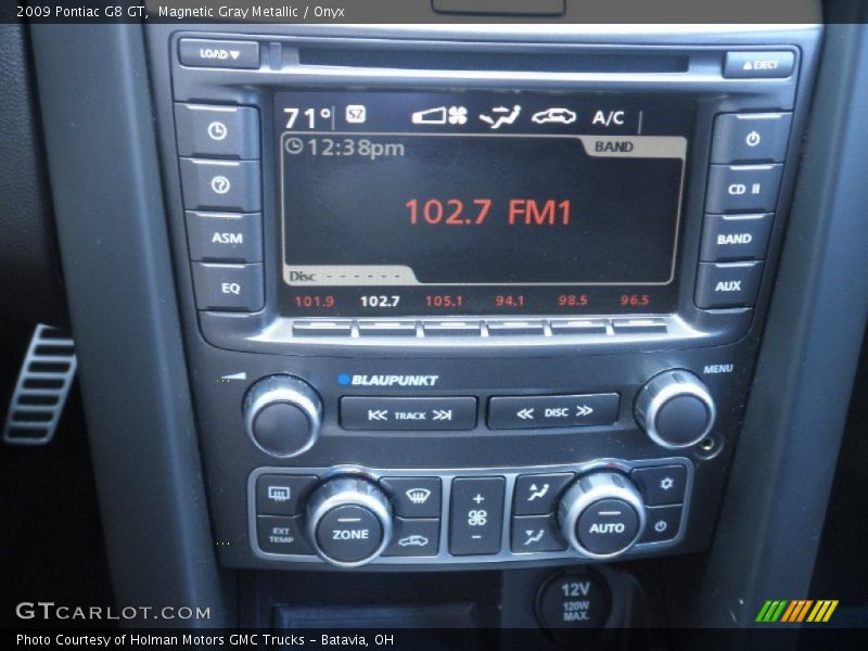 Magnetic Gray Metallic / Onyx 2009 Pontiac G8 GT