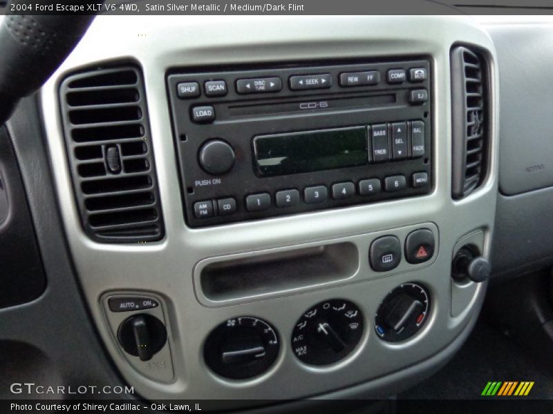 Satin Silver Metallic / Medium/Dark Flint 2004 Ford Escape XLT V6 4WD