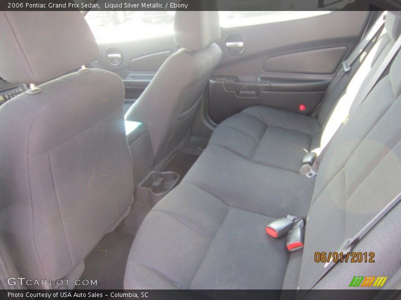 Liquid Silver Metallic / Ebony 2006 Pontiac Grand Prix Sedan