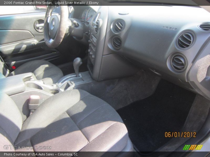 Liquid Silver Metallic / Ebony 2006 Pontiac Grand Prix Sedan
