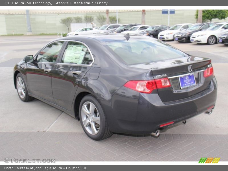 Graphite Luster Metallic / Ebony 2013 Acura TSX Technology