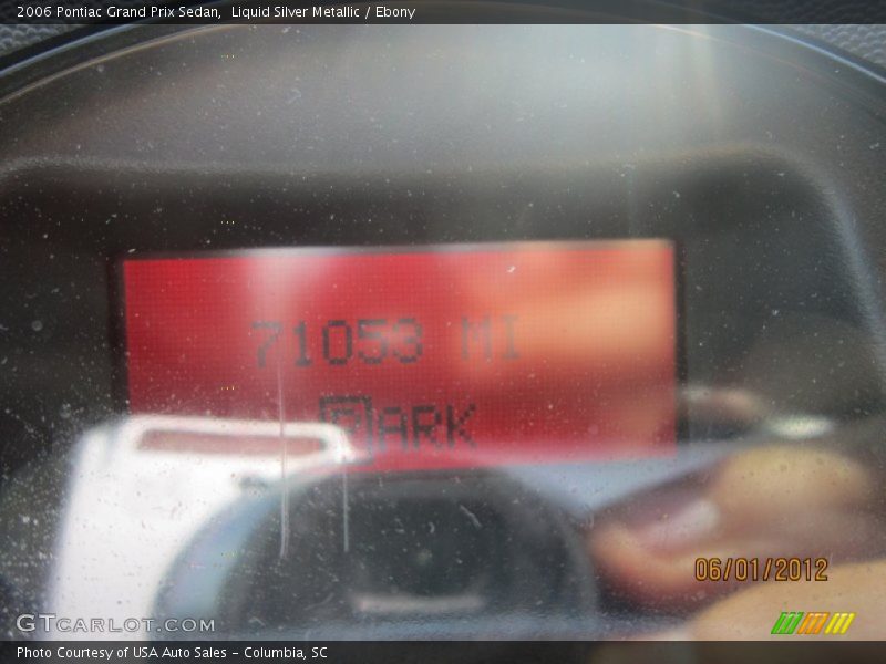 Liquid Silver Metallic / Ebony 2006 Pontiac Grand Prix Sedan