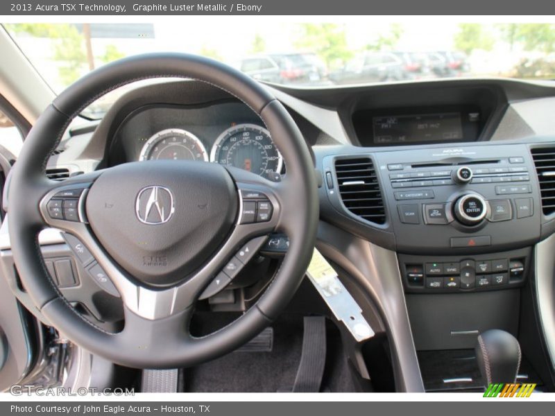 Graphite Luster Metallic / Ebony 2013 Acura TSX Technology
