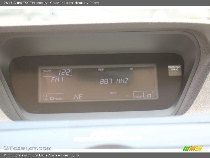 Graphite Luster Metallic / Ebony 2013 Acura TSX Technology