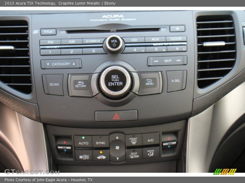 Graphite Luster Metallic / Ebony 2013 Acura TSX Technology