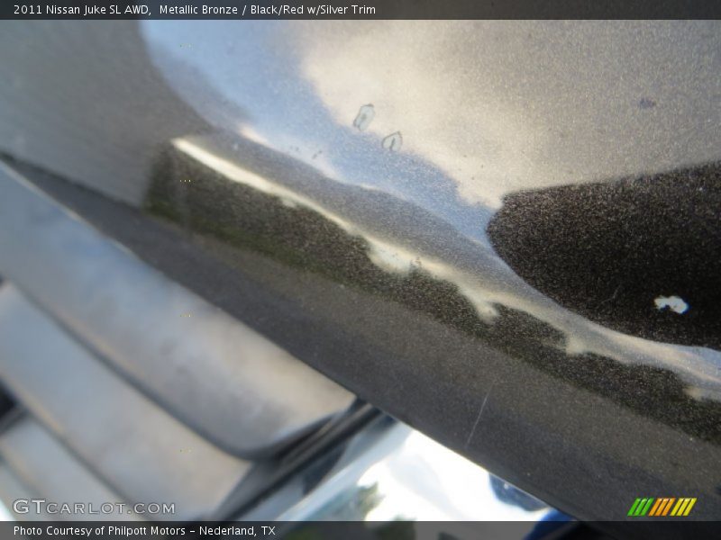 Metallic Bronze / Black/Red w/Silver Trim 2011 Nissan Juke SL AWD