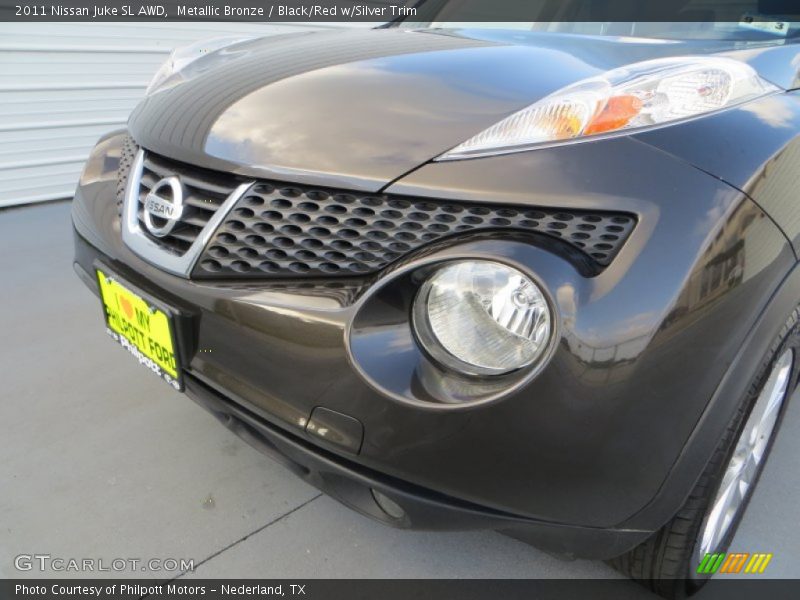 Metallic Bronze / Black/Red w/Silver Trim 2011 Nissan Juke SL AWD