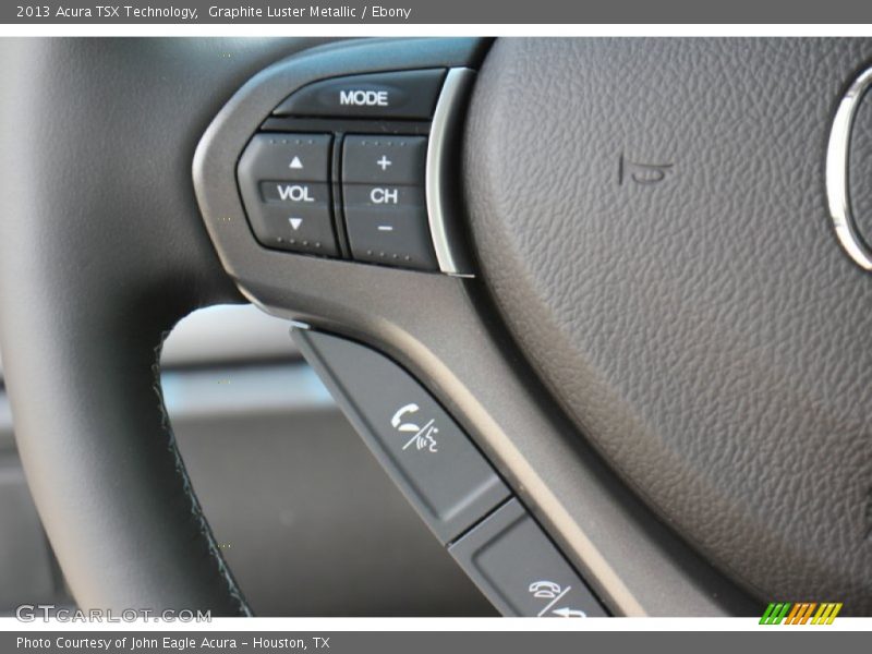 Graphite Luster Metallic / Ebony 2013 Acura TSX Technology