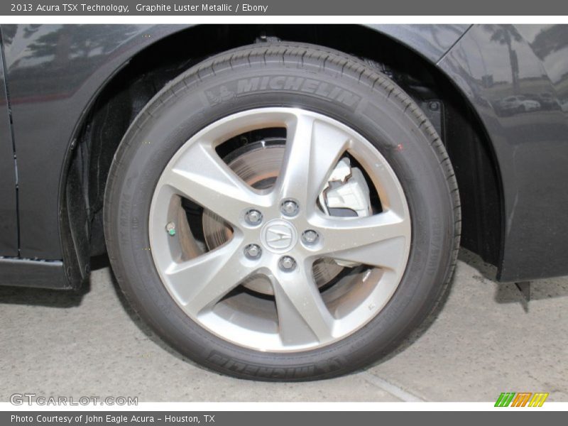 Graphite Luster Metallic / Ebony 2013 Acura TSX Technology
