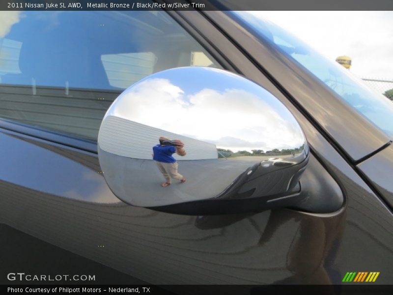 Metallic Bronze / Black/Red w/Silver Trim 2011 Nissan Juke SL AWD
