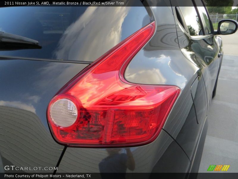 Metallic Bronze / Black/Red w/Silver Trim 2011 Nissan Juke SL AWD