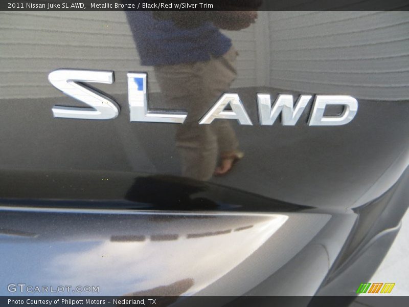 Metallic Bronze / Black/Red w/Silver Trim 2011 Nissan Juke SL AWD