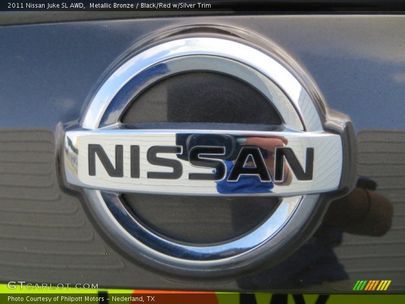 Metallic Bronze / Black/Red w/Silver Trim 2011 Nissan Juke SL AWD