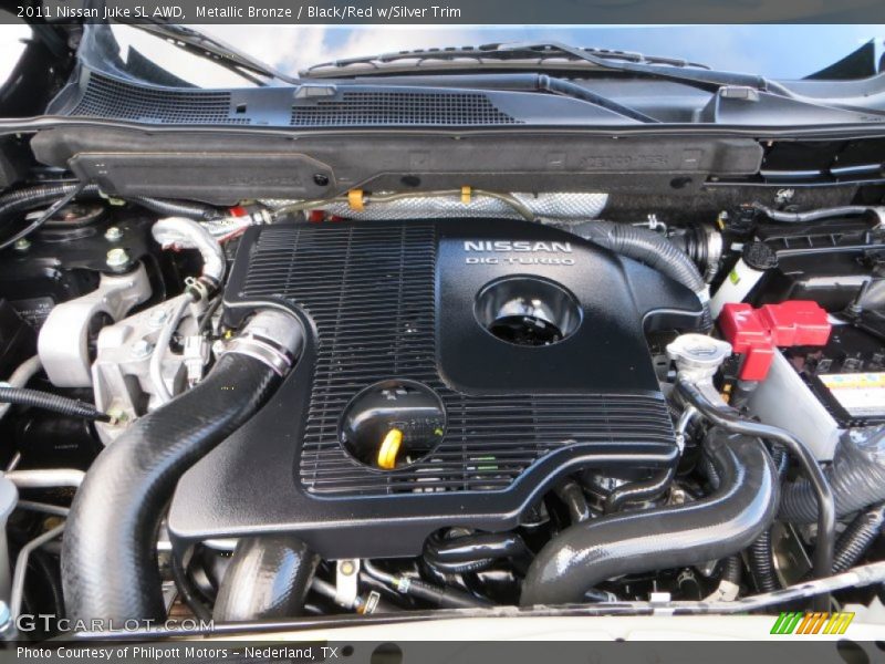 Metallic Bronze / Black/Red w/Silver Trim 2011 Nissan Juke SL AWD