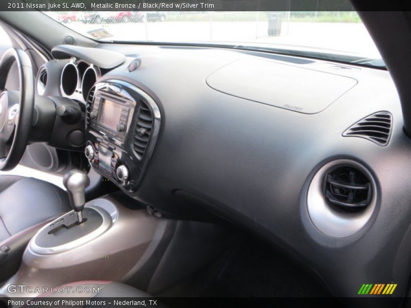 Metallic Bronze / Black/Red w/Silver Trim 2011 Nissan Juke SL AWD