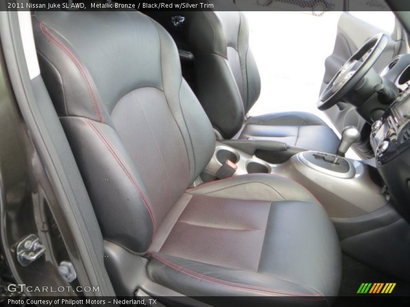 Metallic Bronze / Black/Red w/Silver Trim 2011 Nissan Juke SL AWD