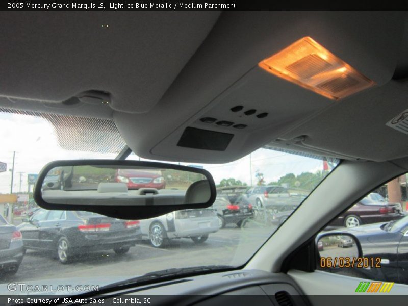 Light Ice Blue Metallic / Medium Parchment 2005 Mercury Grand Marquis LS