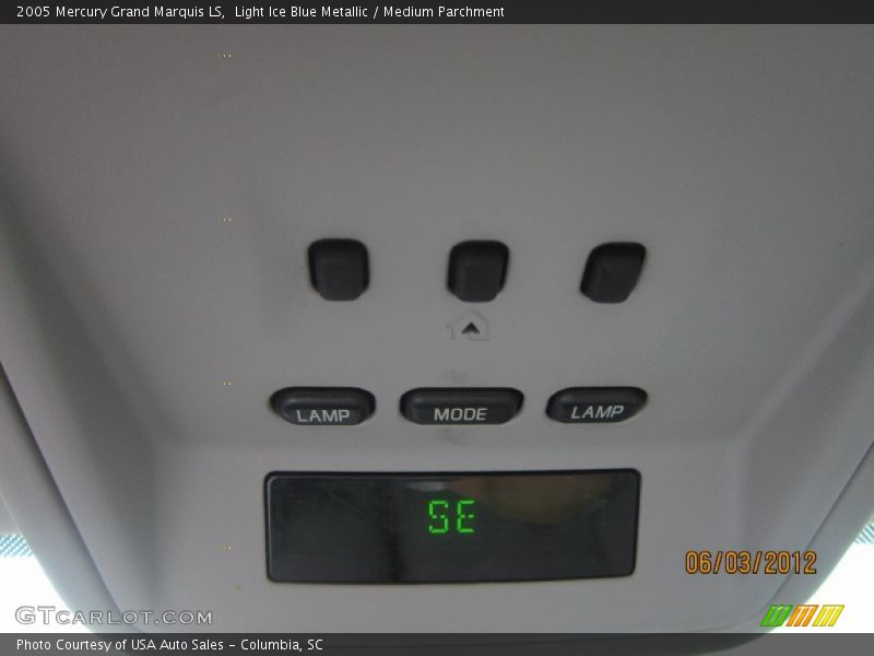 Light Ice Blue Metallic / Medium Parchment 2005 Mercury Grand Marquis LS