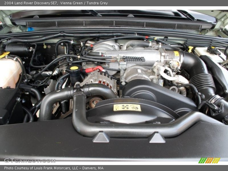 Vienna Green / Tundra Grey 2004 Land Rover Discovery SE7