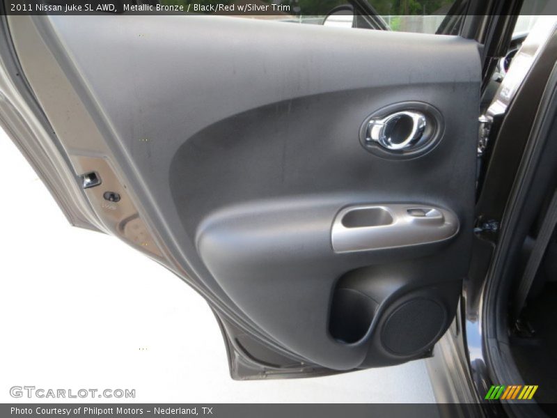 Metallic Bronze / Black/Red w/Silver Trim 2011 Nissan Juke SL AWD