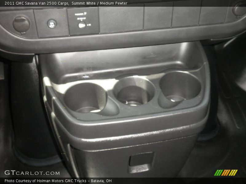 Summit White / Medium Pewter 2011 GMC Savana Van 2500 Cargo