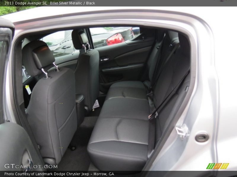 Billet Silver Metallic / Black 2013 Dodge Avenger SE