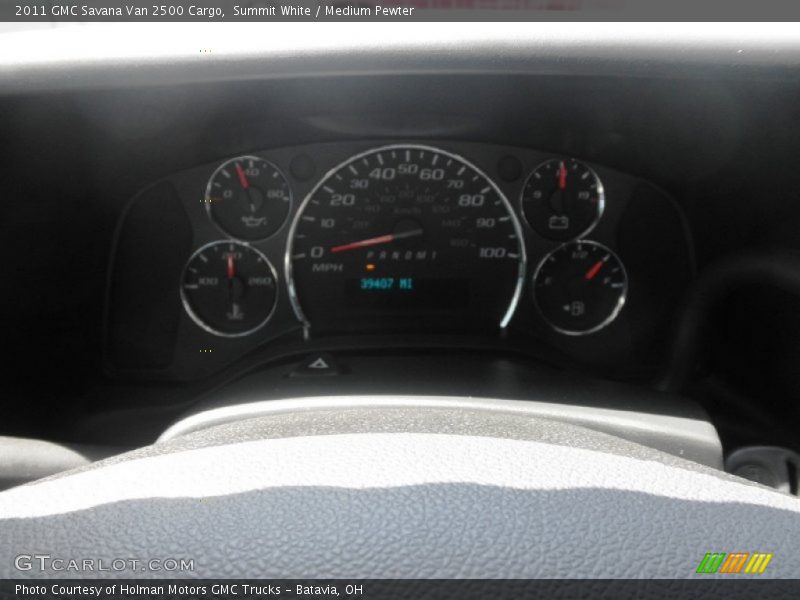 Summit White / Medium Pewter 2011 GMC Savana Van 2500 Cargo