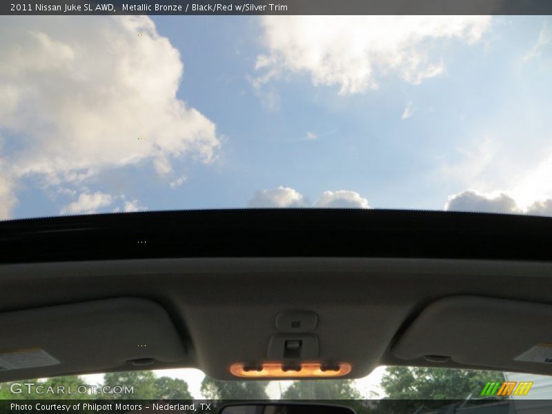 Metallic Bronze / Black/Red w/Silver Trim 2011 Nissan Juke SL AWD