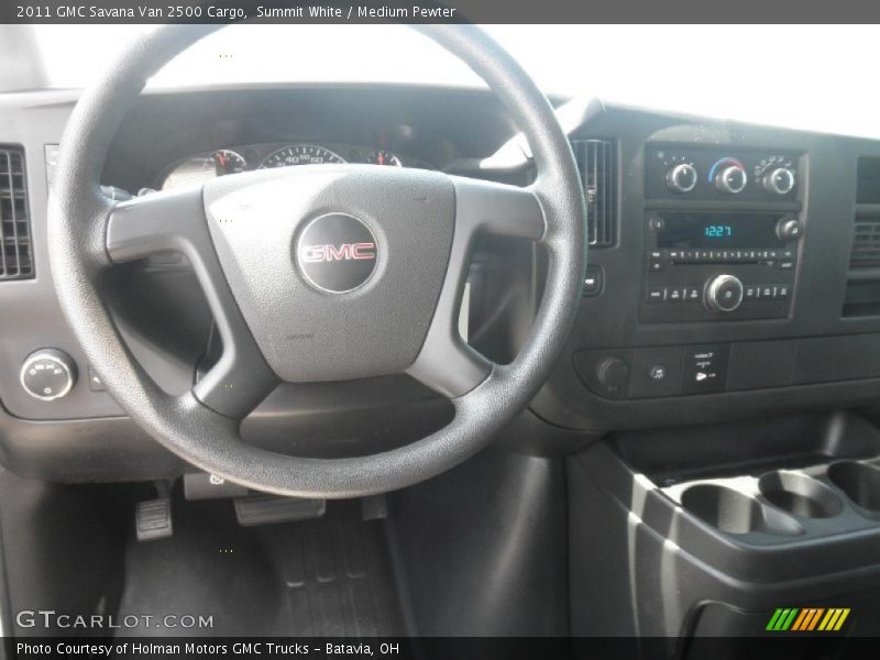 Summit White / Medium Pewter 2011 GMC Savana Van 2500 Cargo