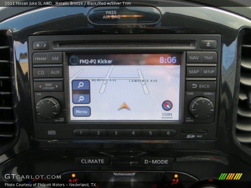 Metallic Bronze / Black/Red w/Silver Trim 2011 Nissan Juke SL AWD