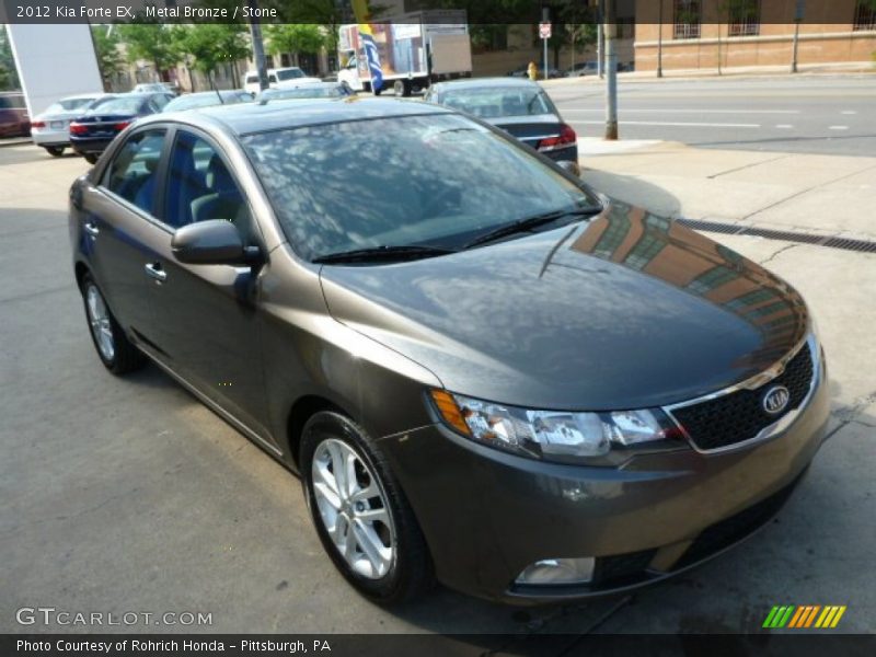Metal Bronze / Stone 2012 Kia Forte EX