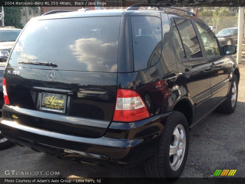 Black / Java Beige 2004 Mercedes-Benz ML 350 4Matic