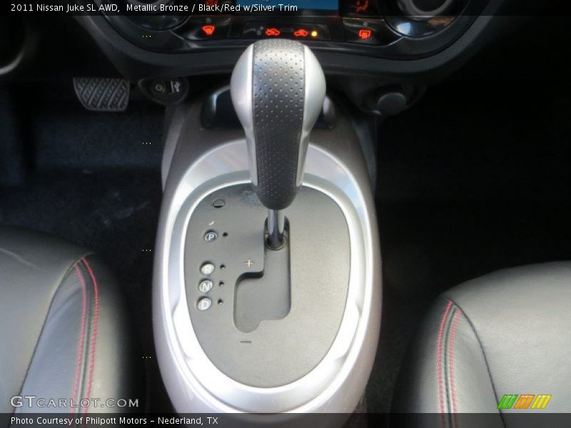 Metallic Bronze / Black/Red w/Silver Trim 2011 Nissan Juke SL AWD