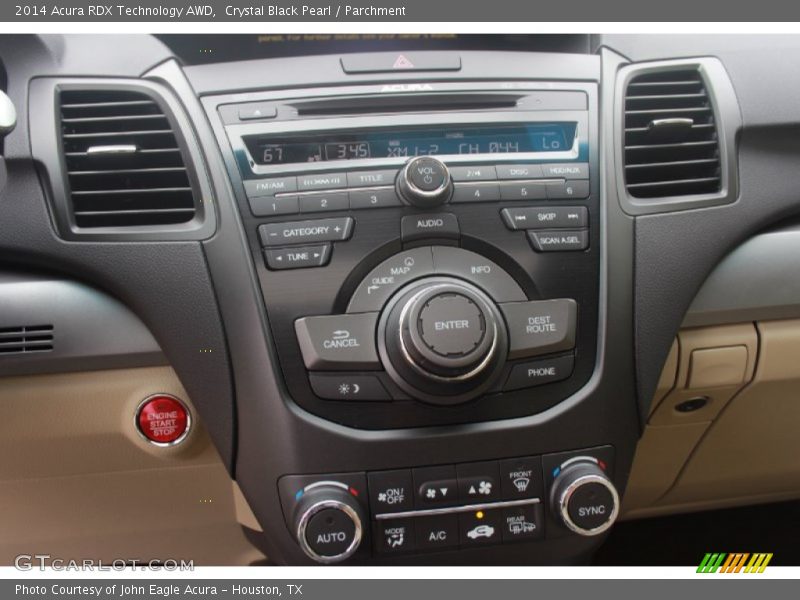 Crystal Black Pearl / Parchment 2014 Acura RDX Technology AWD